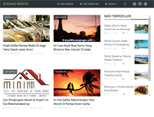 Tablet Screenshot of gudangwisata.com